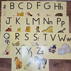 Wilson Fundations Sound Cards 1 - Consonants ONLY